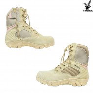 Anfibi Military Combat Zip Tan Js Tactical (js-bwt)
