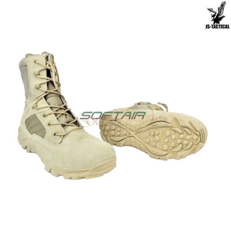 Anfibi Military Combat Zip Tan Js Tactical (js-bwt)
