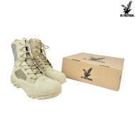 Anfibi Military Combat Zip Tan Js Tactical (js-bwt)