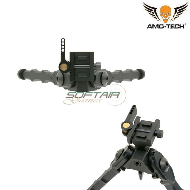 Bipiede Accu-tac Br-4 Qd Style Black Amo-tech® (amt-bp012-bk)