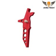 Speed Trigger Recp Style Red For Aeg M4/m16 Amo-tech® (amt-as-b080-rd)