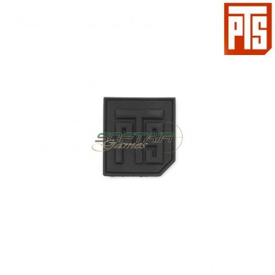 Patch 3d Pvc Tab Black Pts® (pts-pt840530307)