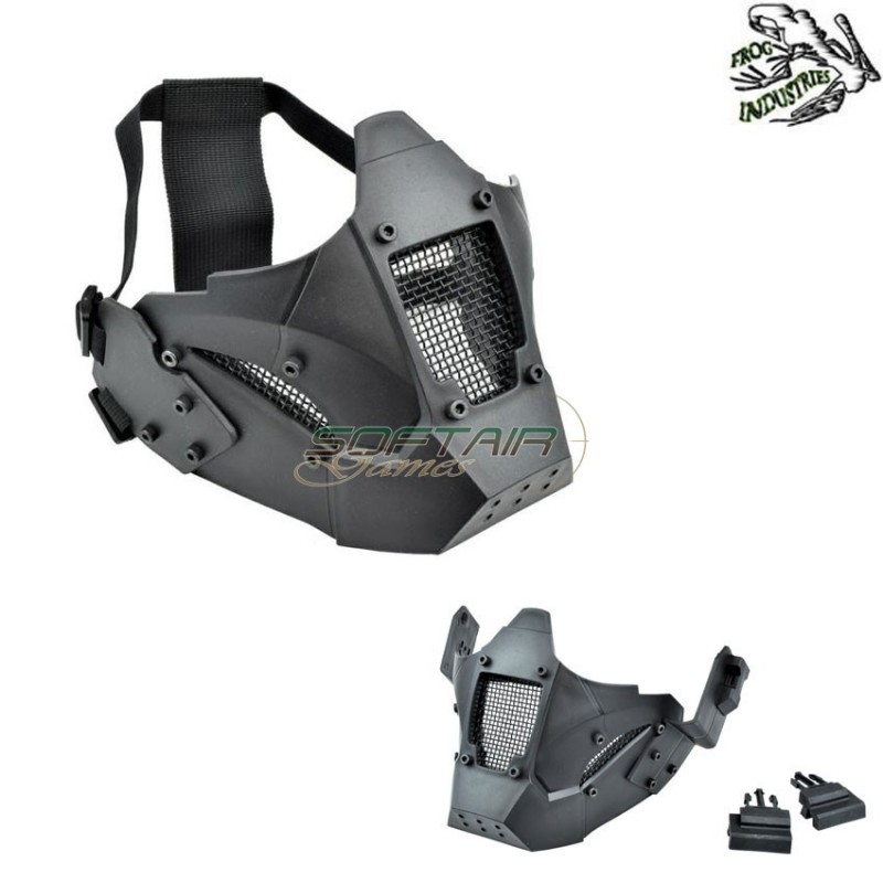 Maschera Facciale Black Jay Fast Frog Industries® (fi-019316-bk)