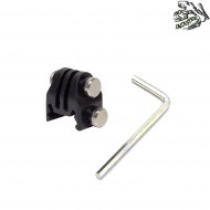 Rail Mount 20mm Black For Gopro Frog Industries® (fi-wo-go33b-bk)