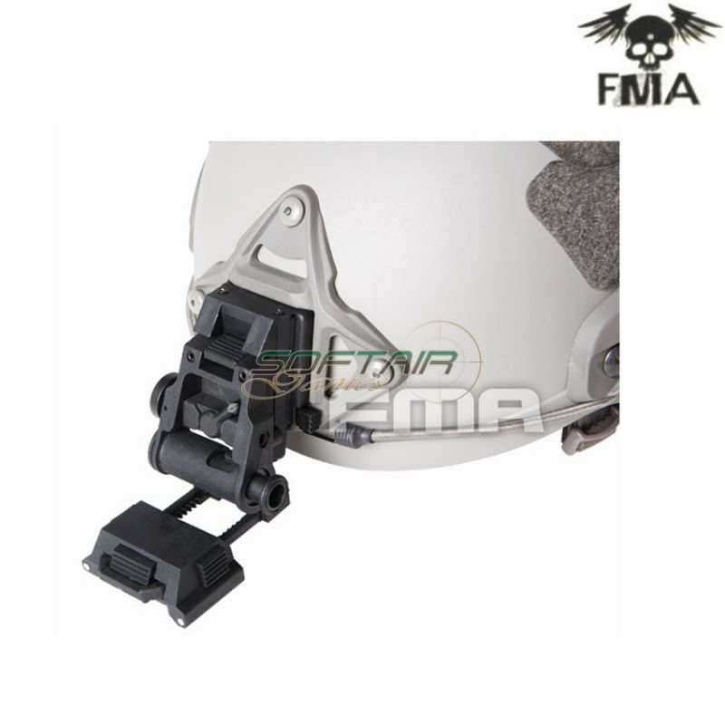 Mount Elmetto L3g24 Per Pvs 15/18 Nv Black Fma (fma-tb336-bk)