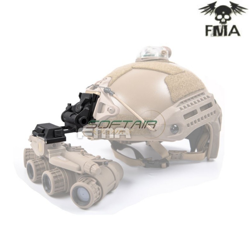 Mount Elmetto L4g24 Nvg Black Fma (fma-tb1012-bk)