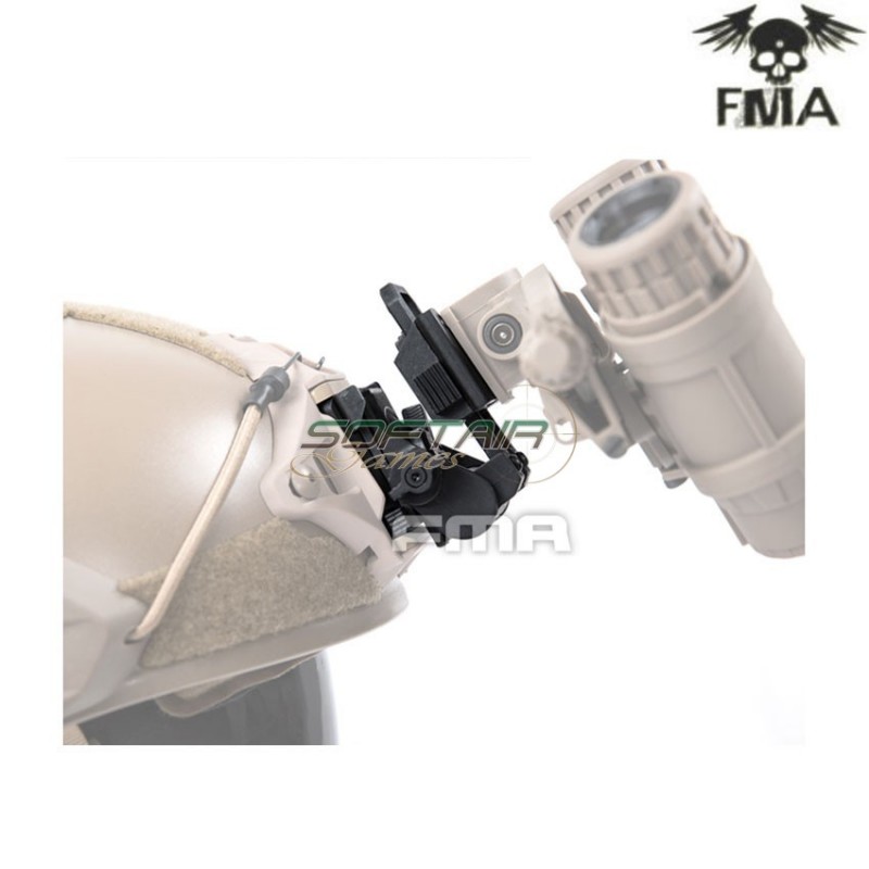 Helmet Mount L4g24 Nvg Black Fma (fma-tb1012-bk)