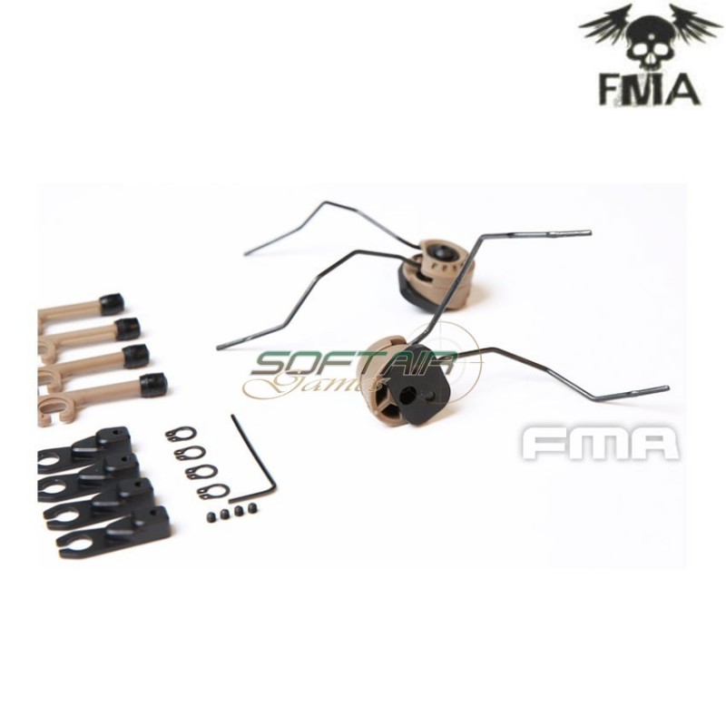 Adattatore Cuffia Fara Oth Msa/comtac Dark Earth Fma (fma-tb1292-de)