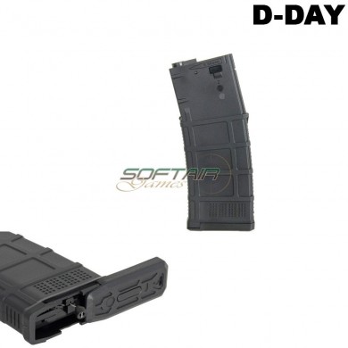 Hi-cap Magazine Dmag M4/m16 300bb Black D-day (dd-mag-mf-bk)