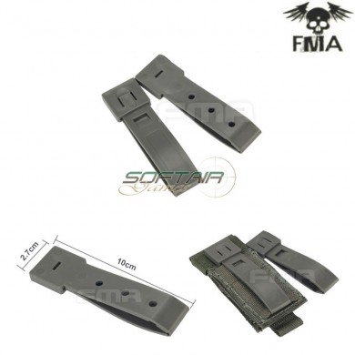 Short Malice Clips Set 2x Foliage Green Fma (fma-tb1032-fg)