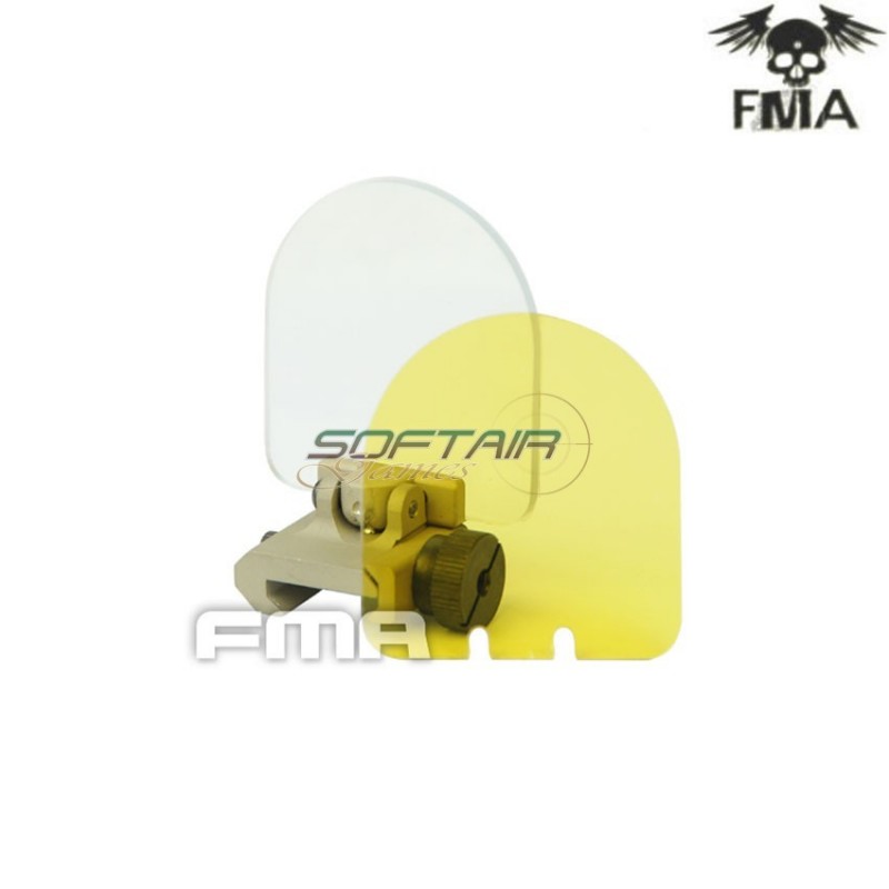 Protection Scope/dot/flashlight Folding Lens Dark Earth Fma (fma-tb1039-de)