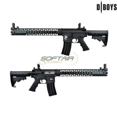 Electric Rifle M4 Lvoa Predator 16" Full Metal Black Dboys (2581m)