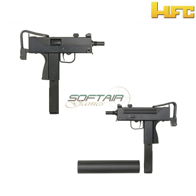 Gas Submachine Mac11 Black Hfc (hfc-hg-203e)