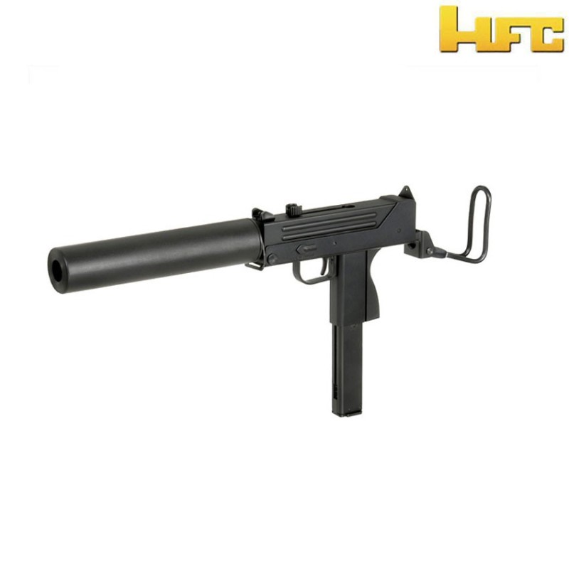 Gas Submachine Mac11 Black Hfc (hfc-hg-203e)