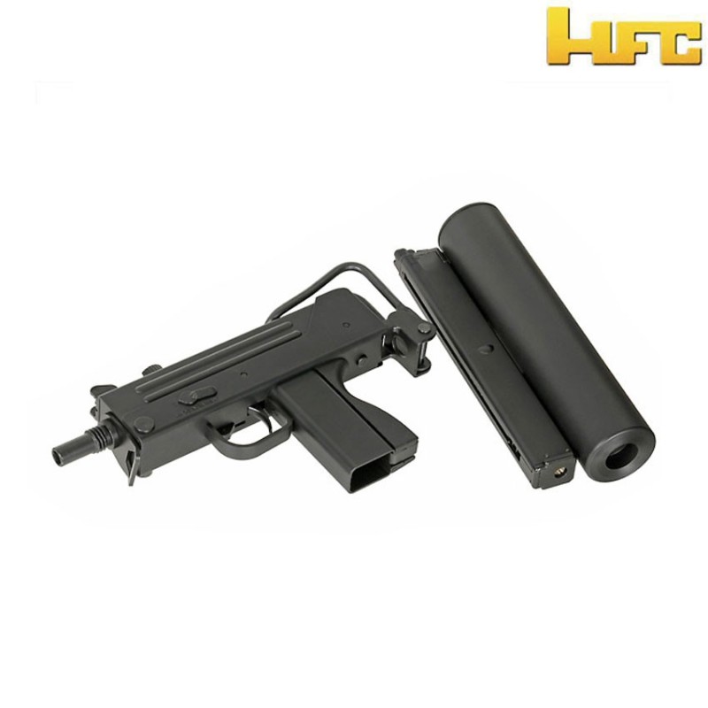 Gas Submachine Mac11 Black Hfc (hfc-hg-203e)