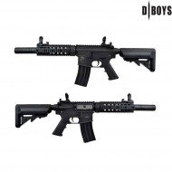 Electric Rifle M4 Silenced Sport Black Dboys (3881-p)