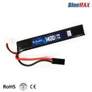 Lipo Battery Mini Tamiya Connector 7.4v X 1400mah 20c Stick Type Bluemax-power® (bmp-7.4x1400-stick)