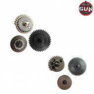 Set Ingranaggi In Acciaio Cnc 16:1 High Speed Per Aeg Gun Five (gf-cl02)