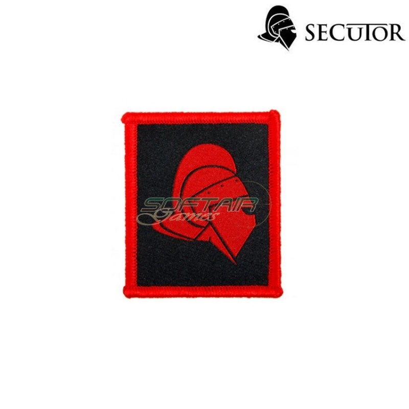 Patch Ricamata Helmet Sfondo Nero Secutor (sr-sap0002)