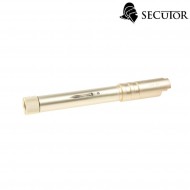 Outer Barrel Golden 6.06mm Per 1911 Rudis Secutor (sr-sar0022)