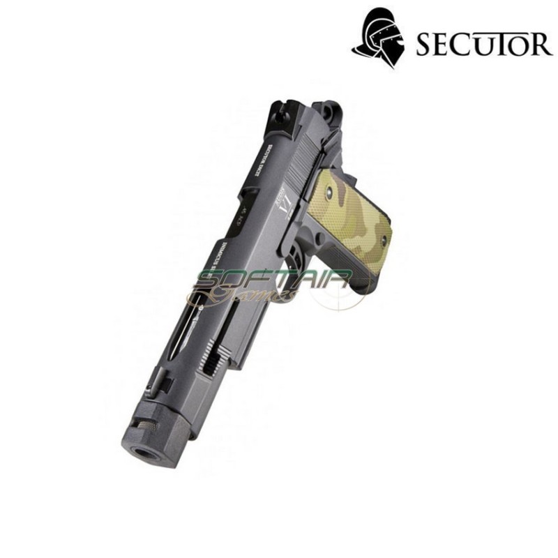 Co2 Pistol Rudis Custom Vi 1911 Multicam Secutor (sr-sar0036)