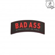 Patch 3d Pvc Bad Ass Jacket To Go (jtg-23885)