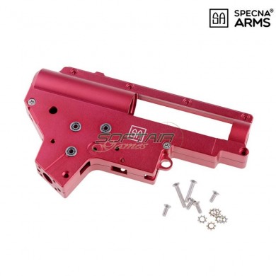 Pacche Gearbox Alluminio Cnc 8mm Ver.2 M4/m16 Specna Arms® (spe-08-023731)
