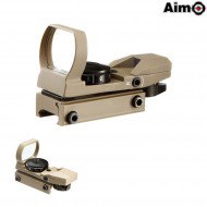 Olografico Dark Earth Red/green Dot Multi Reticolo Aim-o (ao3015-de)