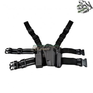 Rigid Holster Set 1911 Black Frog Industries® (fi-hkit-19-b)