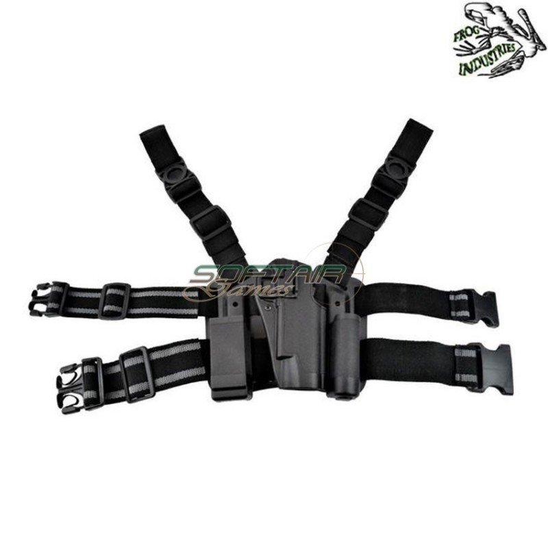 Rigid Holster Set 1911 Black Frog Industries® (fi-hkit-19-b)