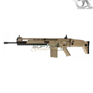 Fucile Elettrico Mk17 Heavy Long Ssr Dark Earth Classic Army (ca-210986)