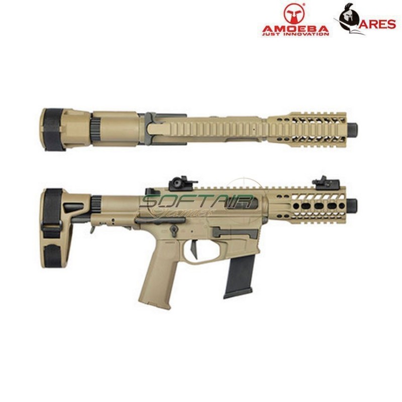 Fucile Elettrico M4 45 Pistol S-class S Dark Earth Amoeba Ares (ar-m45-st)