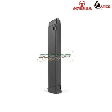 Mid-cap Magazine Long 125bb Black Per M4 45 Pistol Amoeba Ares (ar-carm45-l)
