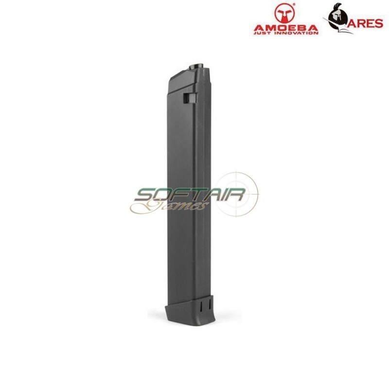 Mid-cap Magazine Long 125bb Black Per M4 45 Pistol Amoeba Ares (ar-carm45-l)