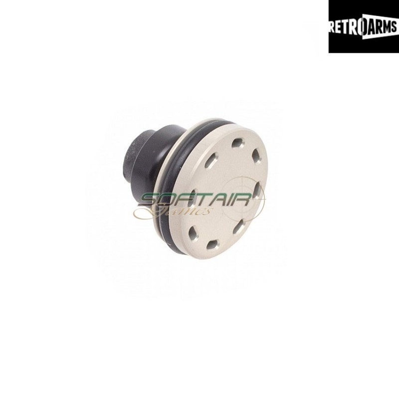 Testa Pistone Cuscinettata In Alluminio Cnc Doppio O-ring Retroarms (ra-6888)