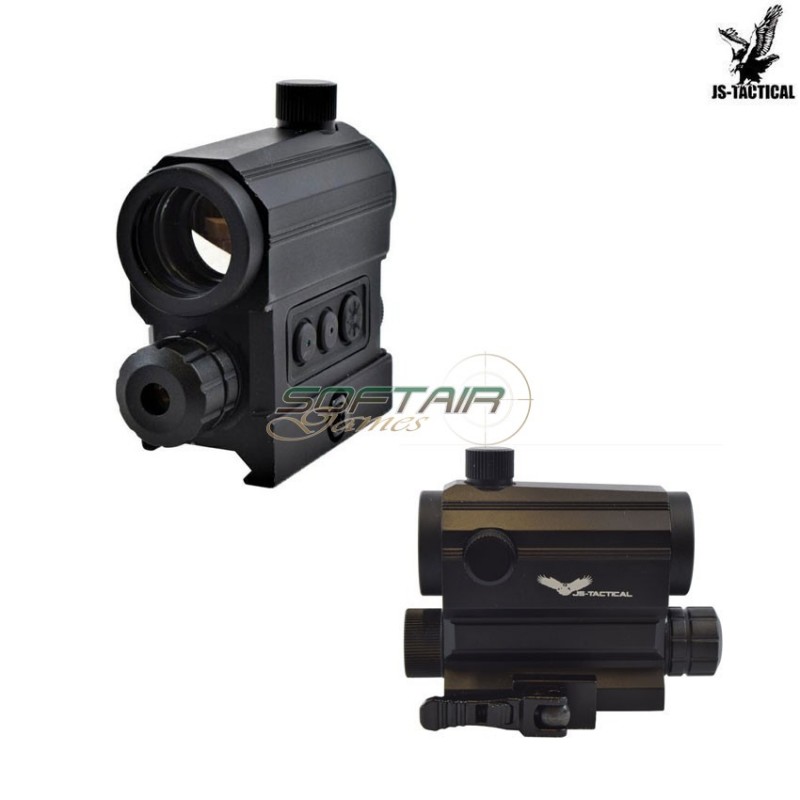 Dot T043 Type Black W/laser Red Js Tactical (js-hd22x)