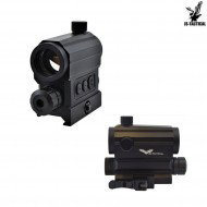 Dot T043 Type Black W/laser Red Js Tactical (js-hd22x)