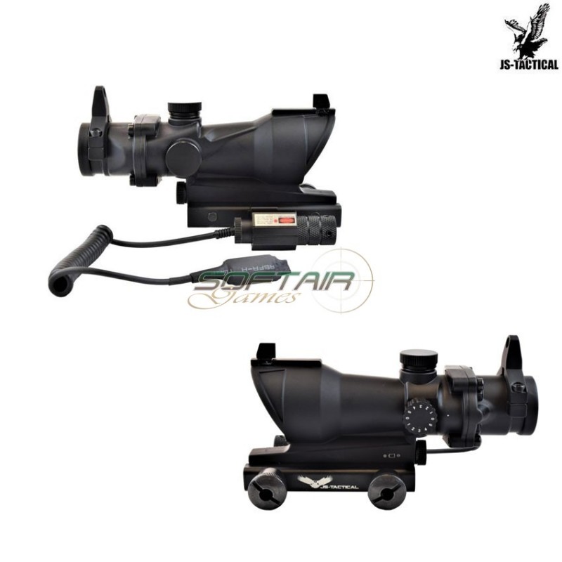 Dot Acog 1x32 C/laser Rosso Js Tactical (js-132b)