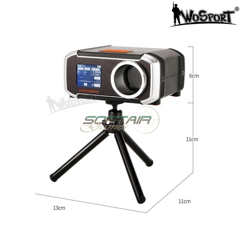Lcd Chronograph With Bluetooth Wosport (wo-x01)
