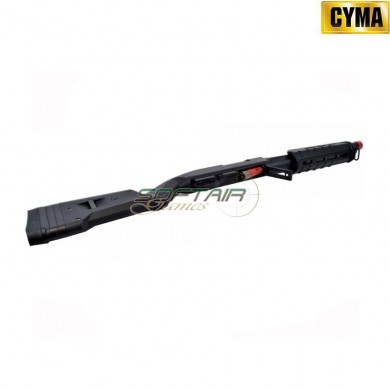 Spring Shotgun 355 Type Black Polymer Cyma (cm-cm355b)