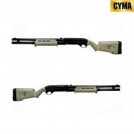 Spring Shotgun 355 Long Type Two Tone Polymer Cyma (cm-cm355lt)