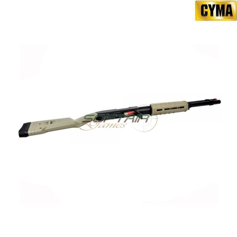 Fucila A Molla Pompa 355 Long Type Two Tone In Polimero Cyma (cm-cm355lt)