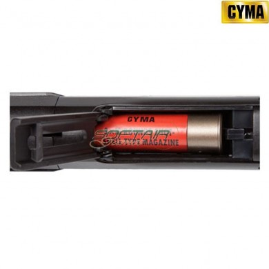 Fucila A Molla Pompa 352 Medium Folding Type Black Full Metal Cyma (cm-cm352m)