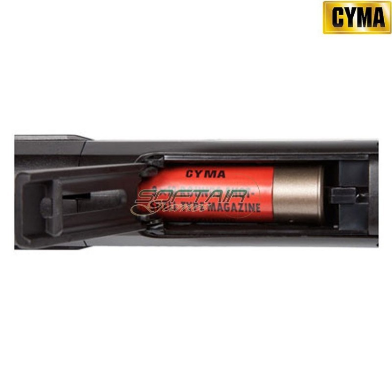 Spring Shotgun 352 Medium Folding Type Black Full Metal Cyma (cm-cm352m)