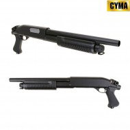 Fucila A Molla Pompa 351 Short Type Black Full Metal Cyma (cm-cm351m)