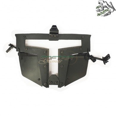 Maschera Facciale Lente Clear Spt Black Frog Industries® (fi-613101-bk)