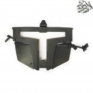 Facial Mask Spt Clear Glass Black Frog Industries® (fi-613101-bk)