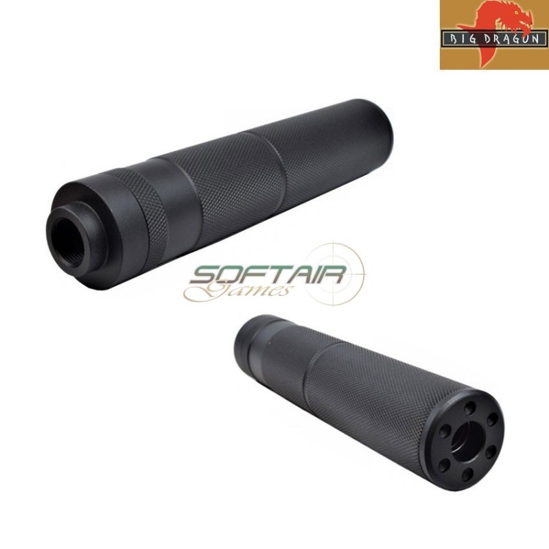 Standard Silencer 14x1 Ccw 150mm Black Big Dragon (bd-0448)