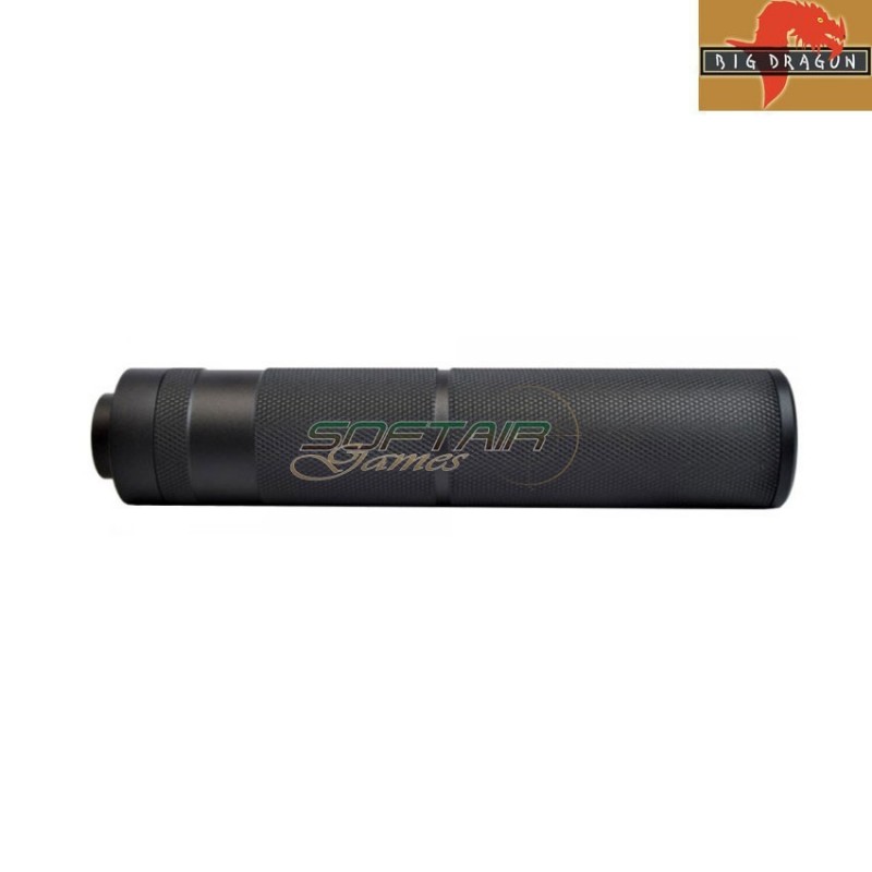 Silenziatore Standard 14x1 Ccw 150mm Black Big Dragon (bd-0448)