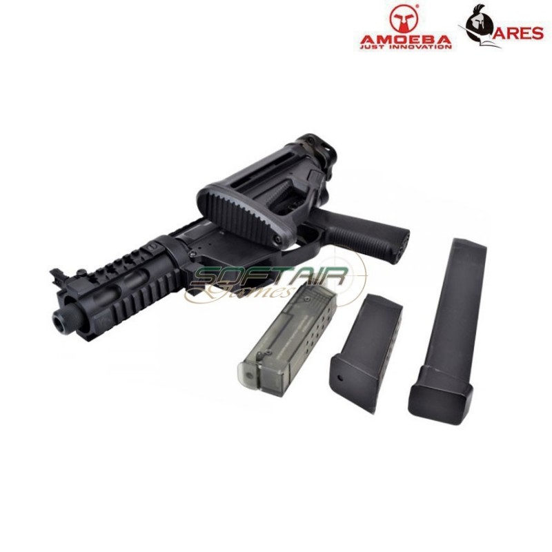 Fucile Elettrico M4 45 Pistol X-class Black Amoeba Ares (ar-m45-b)